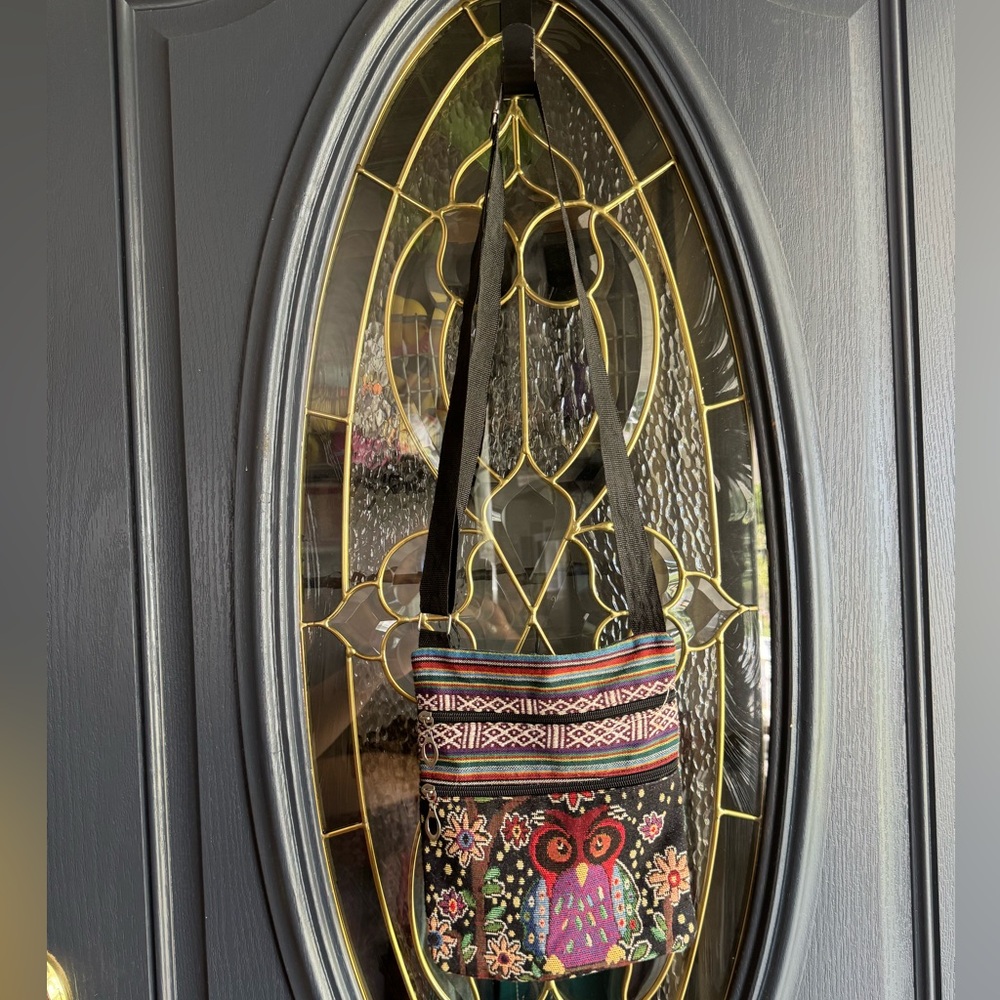 Cross body owl bag